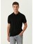 Siyah Polo Yaka T-Shirt 1