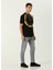 Siyah Gold Varak Baskılı T-Shirt 2