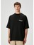 Siyah Logo Baskılı T-Shirt 3