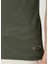 Yeşil V Yaka Basic T-Shirt 6