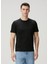 Regular Fit Precise Siyah T-Shirt 1
