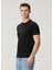 Regular Fit Precise Siyah T-Shirt 3