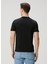 Regular Fit Precise Siyah T-Shirt 4