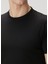 Regular Fit Precise Siyah T-Shirt 5