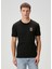 Siyah Nakışlı T-Shirt 1