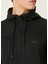 Siyah Kapüşonlu Logolu Sweatshirt 5