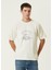 Siyah Beyaz Logo Baskılı T-Shirt 1