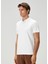Beyaz Polo Yaka T-Shirt 4