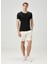 Siyah V Yaka Basic T-Shirt 2