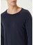Lacivert Uzun Kollu T-Shirt 5