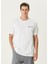 Beyaz Organik Pamuk T-Shirt 1