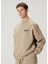 Taba Logo Baskılı Sweatshirt 3
