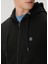 Siyah Kapüşonlu Sweatshirt 5