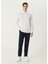 Slim Fit Lacivert Chino Pantolon 1
