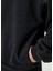 Lacivert Kapüşonlu Logo Baskılı Sweatshirt 6
