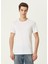 Decatur Beyaz Basic T-Shirt 1