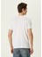 Decatur Beyaz Basic T-Shirt 4