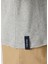 Geniş Kesim Gri Basic T-Shirt 6