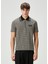 Siyah Beyaz Organik Pamuk Polo T-Shirt 1