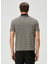 Siyah Beyaz Organik Pamuk Polo T-Shirt 4