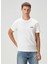 Regular Fit Star Siyah Beyaz Logo Baskılı T-Shirt 1
