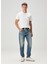Regular Fit Star Siyah Beyaz Logo Baskılı T-Shirt 2