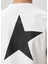 Regular Fit Star Siyah Beyaz Logo Baskılı T-Shirt 6