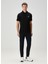 Siyah Polo Yaka T-Shirt 2