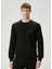 Siyah Logo Detaylı Sweatshirt 1