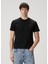 Siyah Organik Pamuk T-Shirt 1