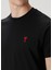Siyah Organik Pamuk T-Shirt 5