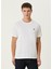 Beyaz Organik Pamuk T-Shirt 1