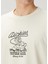 Rope Center Beyaz Baskılı T-Shirt 5