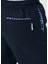 Lacivert Beli Kordonlu Keten Pantolon 5