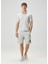 Açık Gri Polo Yaka T-Shirt 2