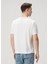 Regular Fit Precise Beyaz T-Shirt 4