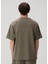 Haki Logo Baskılı T-Shirt 5
