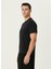 Siyah Logo Nakışlı T-Shirt 3
