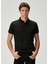 Siyah Polo Yaka T-Shirt 1