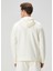 Krem Kapüşonlu Sweatshirt 5