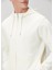 Krem Kapüşonlu Sweatshirt 6