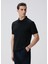 Siyah Polo Yaka T-Shirt 4