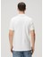 Beyaz Polo Yaka Organik Pamuk T-Shirt 4