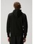 Siyah Kapüşonlu Logolu Sweatshirt 4