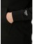 Siyah Kapüşonlu Logolu Sweatshirt 6