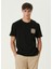 Siyah Logo Detaylı T-Shirt 1