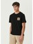 Siyah Logo Detaylı T-Shirt 3