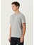 Açık Gri Organik Pamuk T-Shirt 3