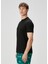 Regular Fit Siyah Cool Touch T-Shirt 3