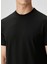 Regular Fit Siyah Cool Touch T-Shirt 5